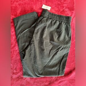 Women’s J Crew black linen pants, NWT 🖤